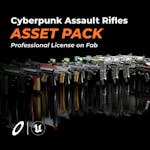 Cyberpunk Assault Rifles