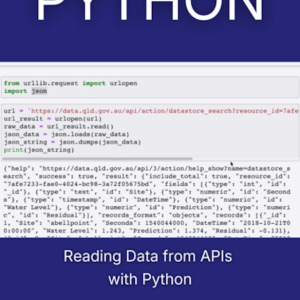 Reading Data from APIs with Python
