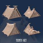 Tents Set: (4 Models)