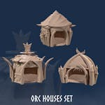 Orc Houses Set (3 Models)