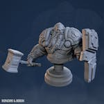 Dwarf Paladin: Bust