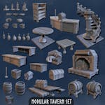 Modular Tavern Set (30 Models)