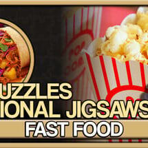Pixel Puzzles Traditional Jigsaws Pack: Fast Food