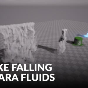 Smoke Falling Niagara Fluids