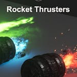 Rocket Thruster Exhaust FX