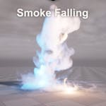 Smoke Falling Niagara Fluids