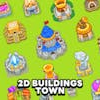 2D Buildings Town