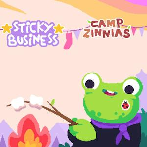 Sticky Business: Camp Zinnias