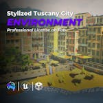 Stylized Tuscany Seaside