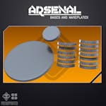 Arsenal bases and nameplates