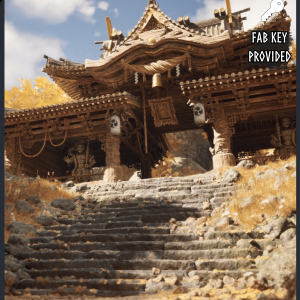 Mountain Temple: Japanese Shrine / Temple 