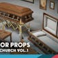 Religion & Memorial VOL.1 - Church Interior Props