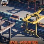 Rail-Mounted Gantry Crane