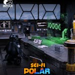 Sci-Fi Polar Station Environment