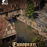Riverside European Village Environment