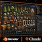 Generate Asset Libraries with Blender in Claude Code