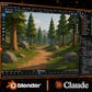 Environment Modeling with Blender using Claude Code