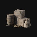 Prop - Wooden Crates B