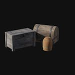 Prop - Wooden Crates A
