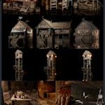 Modular Medieval Houses