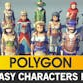 POLYGON - Fantasy Characters Pack