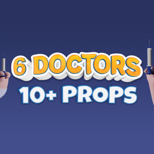 Doctor Nurse Pack with Props