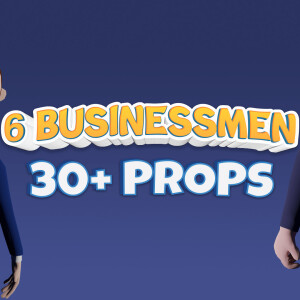 Businessmen Pack with Props