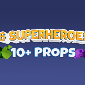 Superheroes with Props