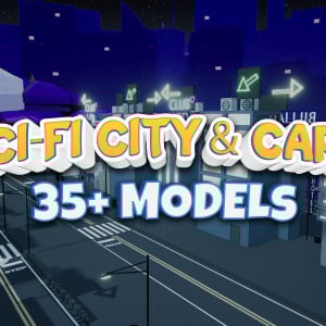 Sci-Fi Bundle with Toon Shader