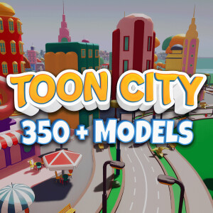 Cartoon City with Toon Shader