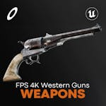 FPS 4K Western Guns - VOL.1