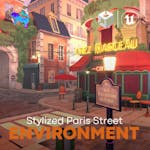 Stylized Paris Street
