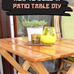 How To Build A Patio Table DIY: Project Detailed Step-By-Step Ebook