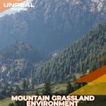 Mountain Grassland Environment 2x2 km