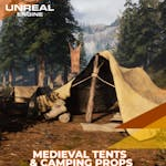 Medieval Tents &amp; Camping Props Pack