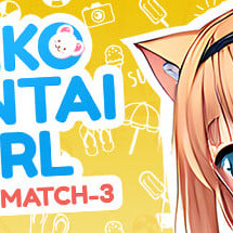 Neko Hentai Girl: Beach Match 3