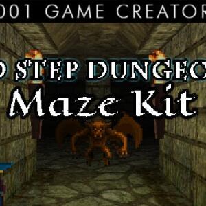 001 Game Creator - Step Dungeon Maze Kit