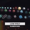Low Poly Planets Pack