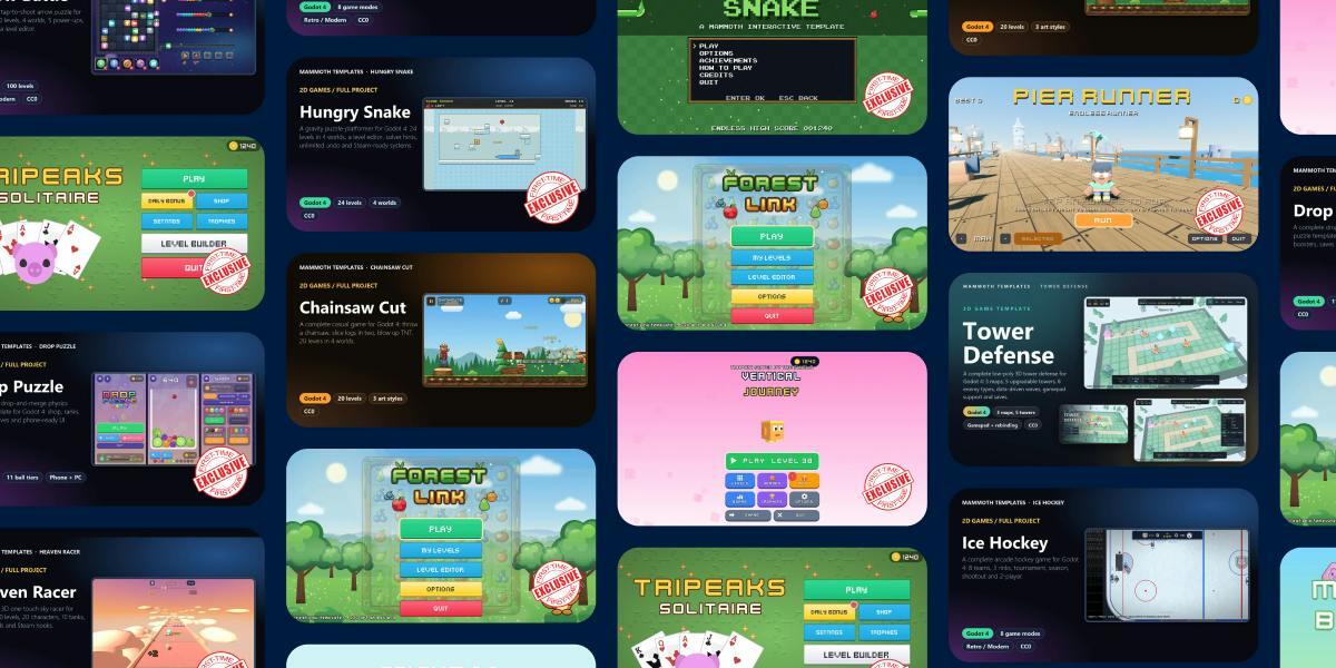 Software Development Retro Computer Godot Game Development Mega Bundle - 20 Complete Game Templates ...
