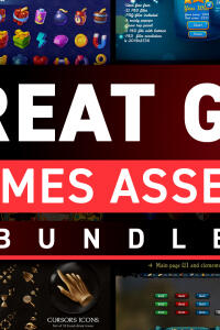Great GUI Games Assets Bundle