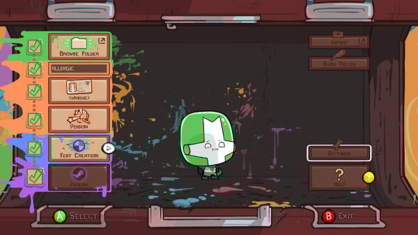 Castle Crashers - Painter Boss Paradise
