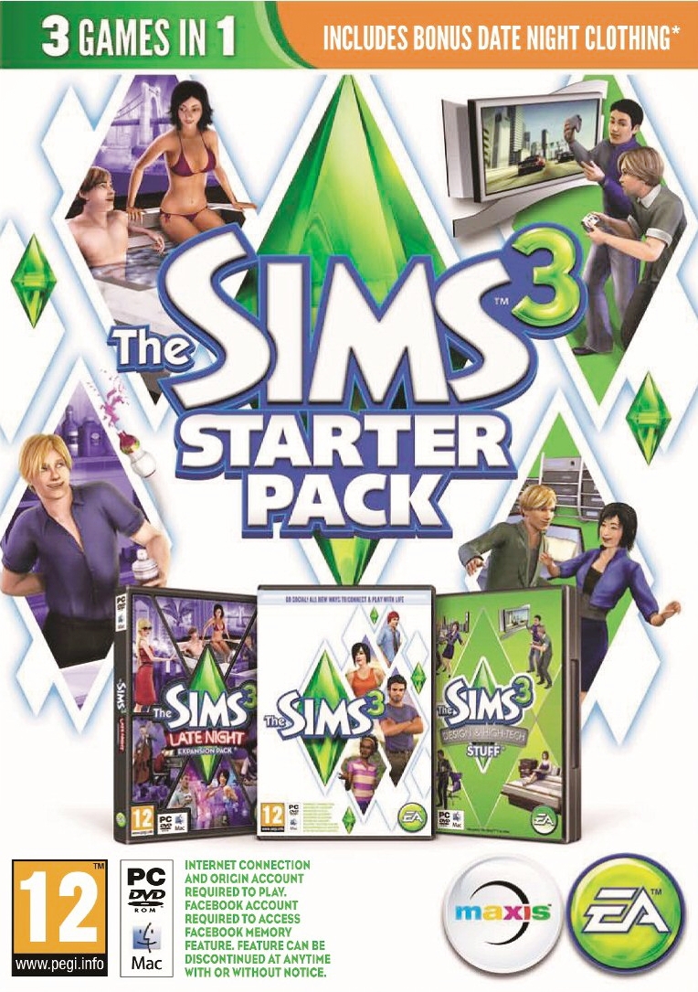 The Sims 3 Starter Pack (PC) CD key for Origin 🕹️ price from