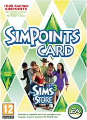 The Sims 3: Store 1000 Points (PC) CD key