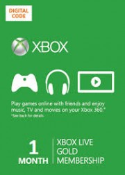 Xbox Live Gold Membership Card 1 Month