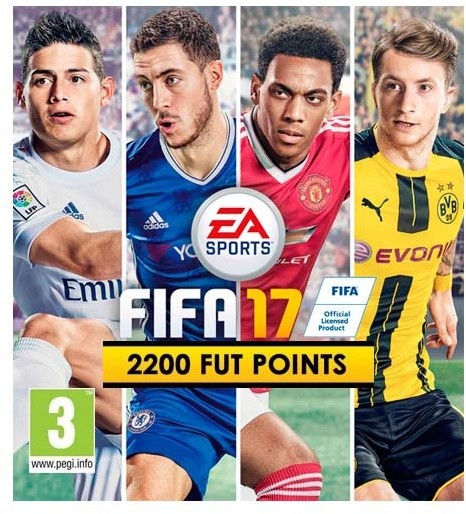 FIFA 17 2200 FUT points (PC) CD key for Origin 🕹️ price from $1.30 ...