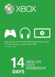 Xbox Live Gold Membership Card 14 Days 