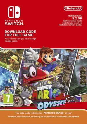 Super Mario Odyssey Switch key